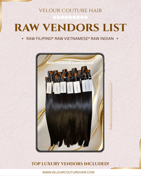 Raw Vendors List